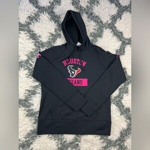Nike Women's Black Houston Texans Hoodie Sweatshirt Size Medium